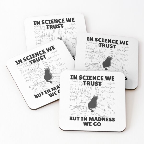 Item preview, In Science We Trust, In Madness We Go designed and sold by impressionofmel.