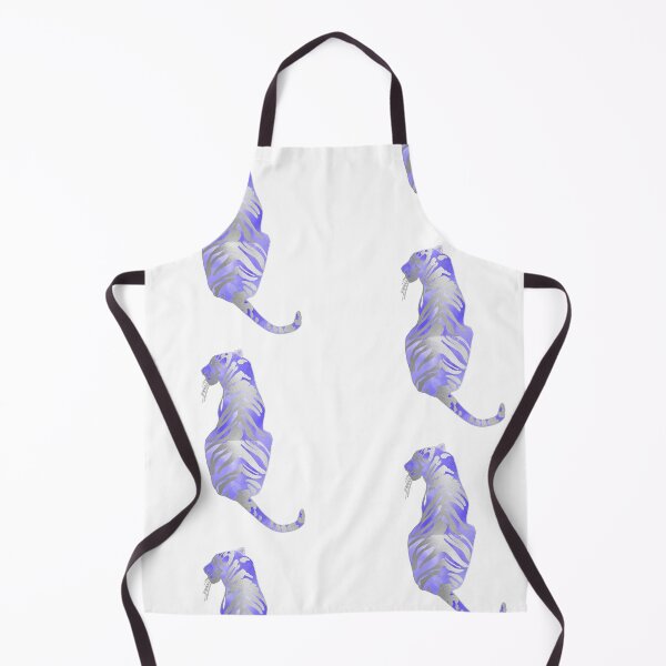 Item preview, Tigers on Top – College Sticker Purple with Silver Foil Detail designed and sold by skybluepink studio.