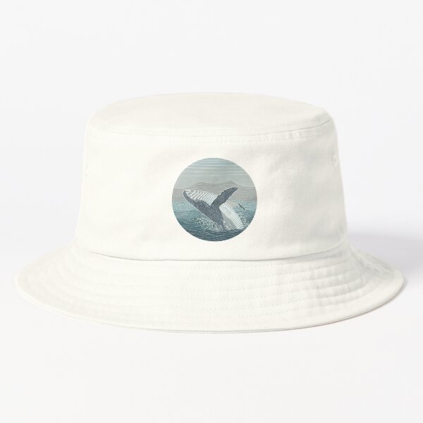 Item preview, Whale jumps in the ocean with line art designed and sold by ByJonh.