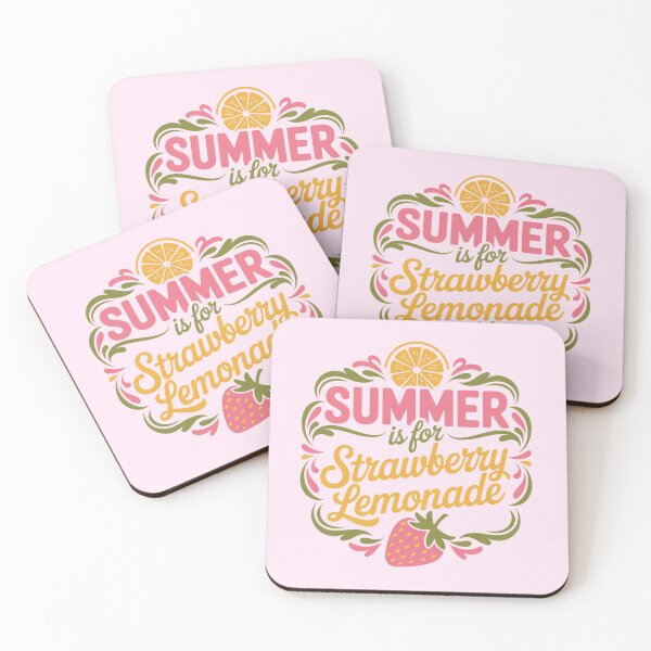 Item preview, Summer is for Strawberry Lemonade designed and sold by Reugba.