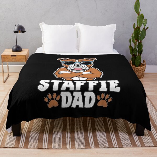 Item preview, Staffordshire Terrier Dad – Strong, Loyal, and Proud designed and sold by GoodyPaws.