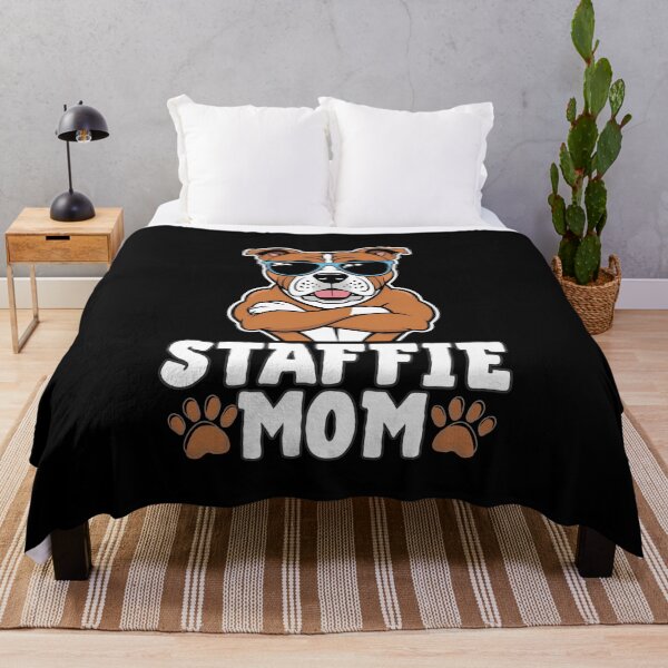 Item preview, Staffordshire Terrier Mom – Fierce, Loyal, and Full of Love designed and sold by GoodyPaws.