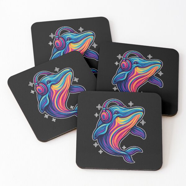 Item preview, Psychedelic Whale Vibes designed and sold by Ambient Mind Design.