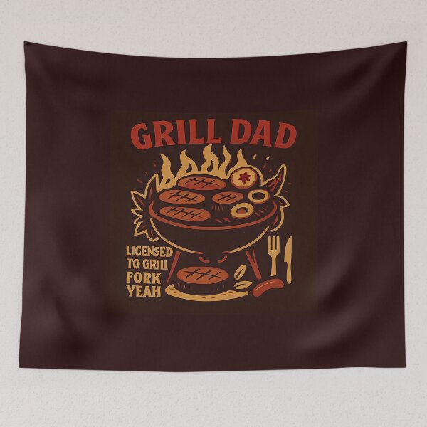Item preview, Grill Dad : Licensed to Grill - Fork Yeah designed and sold by Skeelo702.