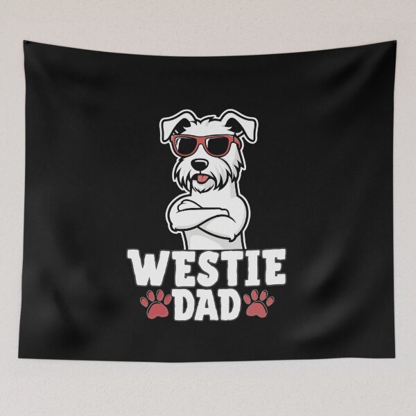Item preview, West Highland White Terrier Dad – Proud, Loyal, and Always Playful designed and sold by GoodyPaws.