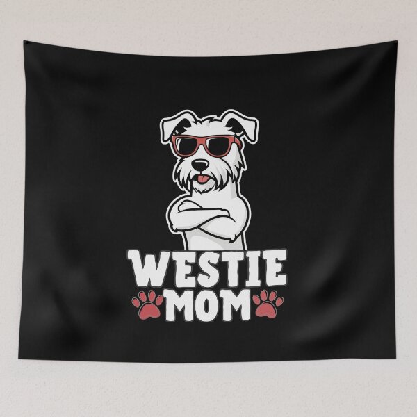 Item preview, West Highland White Terrier Mom – Playful, Loyal, and Always Fabulous designed and sold by GoodyPaws.