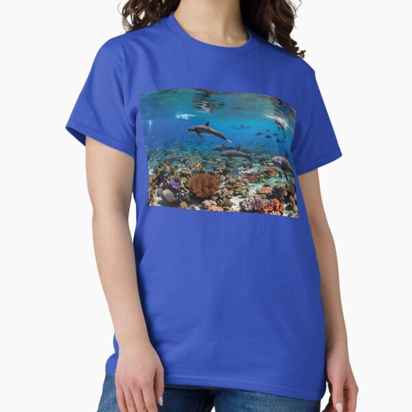 Item preview, Dolphins in the ocean designed and sold by MerlinWear.