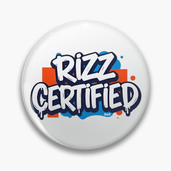 Item preview, Rizz Certified Funny Slang Aesthetic Design by EzzX designed and sold by EzzX.