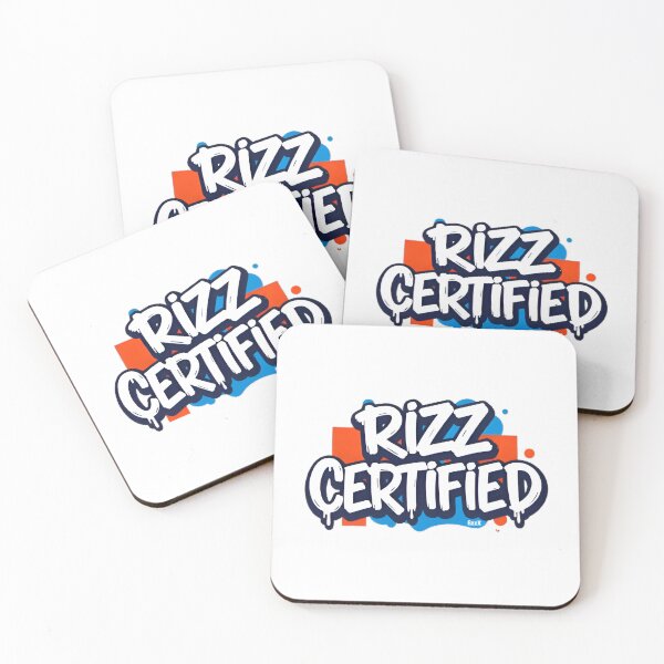 Item preview, Rizz Certified Funny Slang Aesthetic Design by EzzX designed and sold by EzzX.