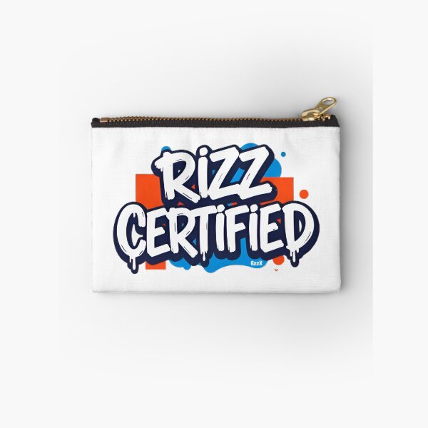 Item preview, Rizz Certified Funny Slang Aesthetic Design by EzzX designed and sold by EzzX.