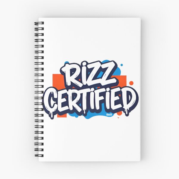 Item preview, Rizz Certified Funny Slang Aesthetic Design by EzzX designed and sold by EzzX.