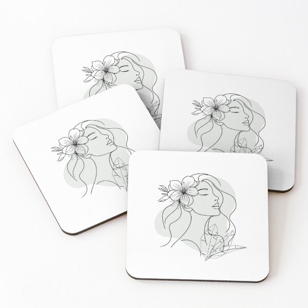 Item preview, Coconut girl minimalist aesthetic designed and sold by ElizabethCoelho.