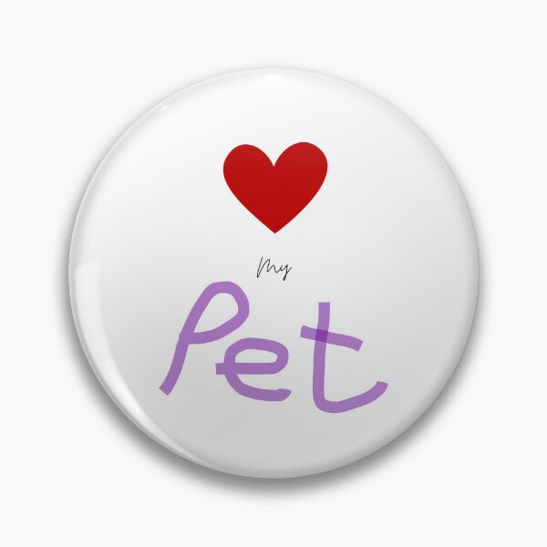 Item preview, Love My Pet Heartfelt Animal Lover Design designed and sold by Axi35.