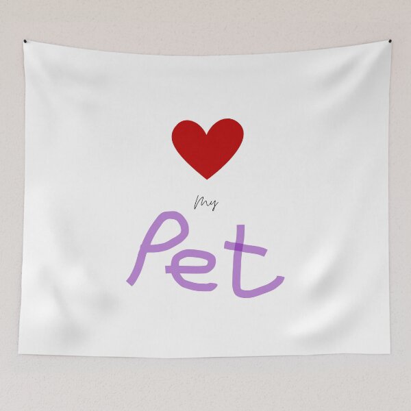 Item preview, Love My Pet Heartfelt Animal Lover Design designed and sold by Axi35.