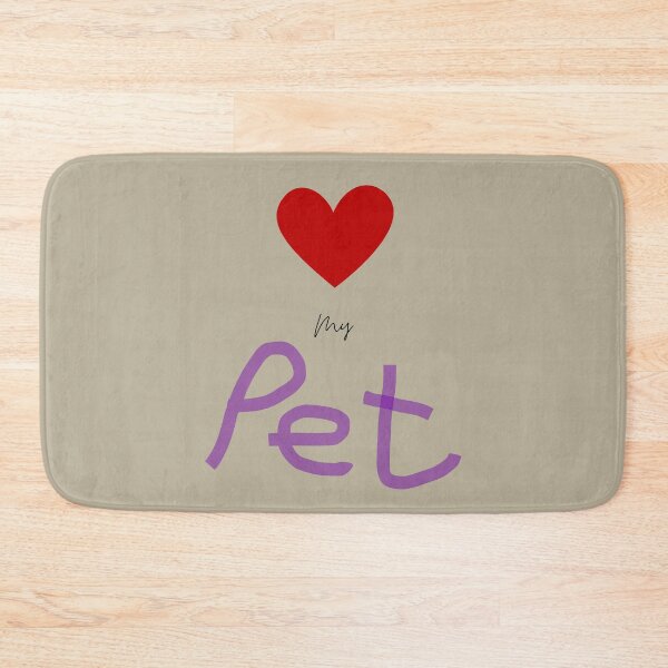Item preview, Love My Pet Heartfelt Animal Lover Design designed and sold by Axi35.