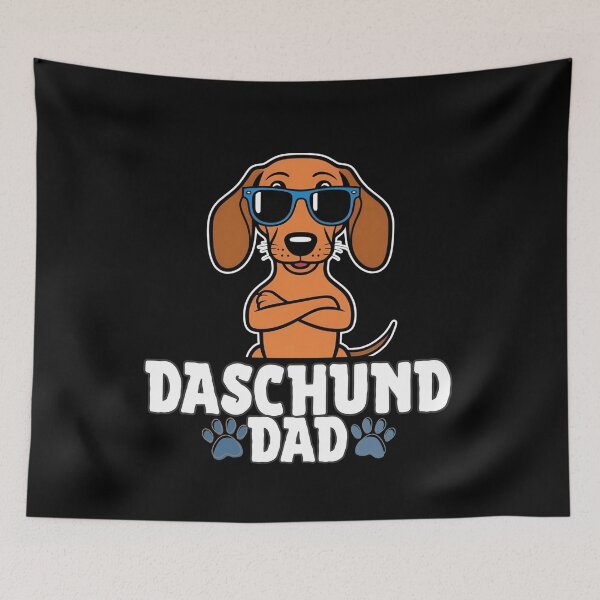 Item preview, Dachshund Dad – Long on Love, Short on Legs designed and sold by GoodyPaws.