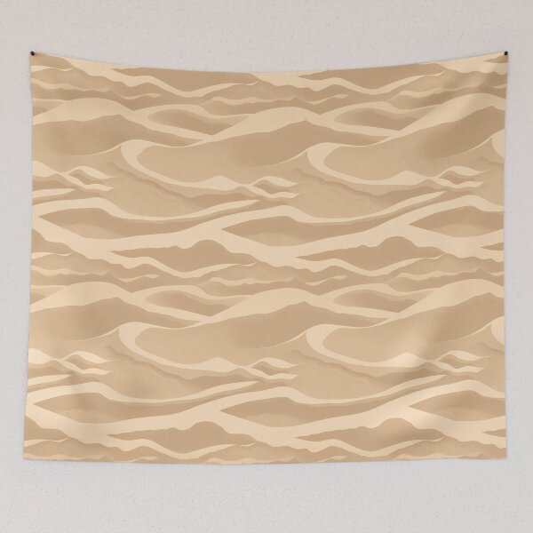 Item preview, Light Sahara Desert Camouflage Pattern Blend in with the Sands designed and sold by 89BLACK.