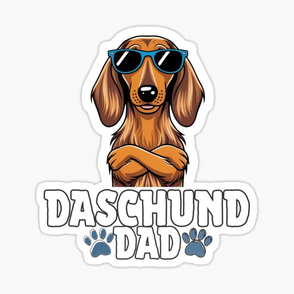 Item preview,  Dachshund Dad – Long on Love, Short on Legs designed and sold by GoodyPaws.
