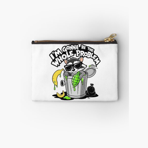 Item preview, I'm Gonna Be the Whole Problem – Funny Raccoon Chaos Cartoon Design designed and sold by RACHAYASHOP.