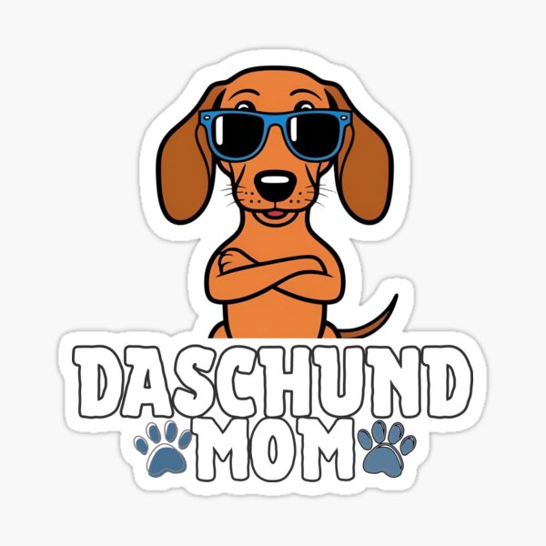 Item preview, Dachshund Mom – Long on Love, Short on Legs designed and sold by GoodyPaws.