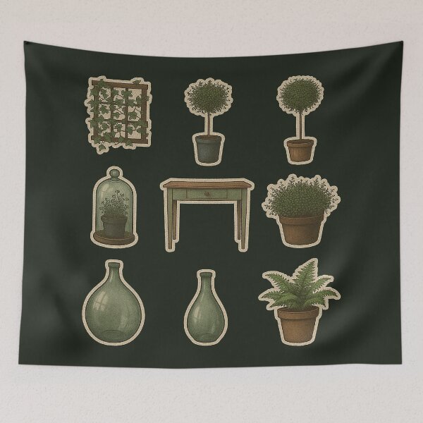 Item preview, Vintage Garden & Study Essentials designed and sold by zzz888.