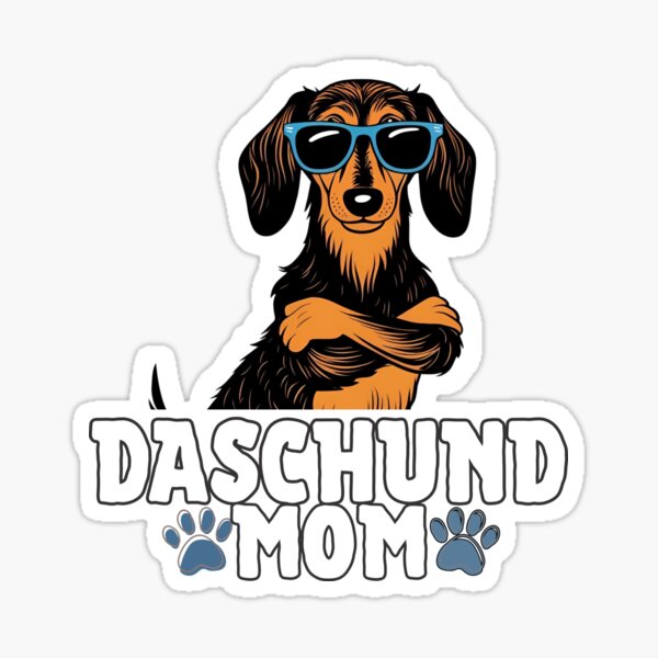 Item preview, Dachshund Mom – Long on Love, Short on Legs designed and sold by GoodyPaws.