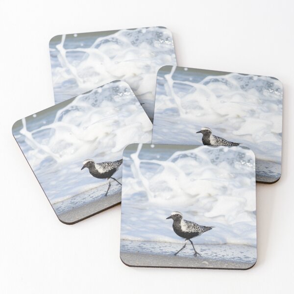 Item preview, Foam Runner – Black-bellied Plover in Motion designed and sold by ShotsByJR.