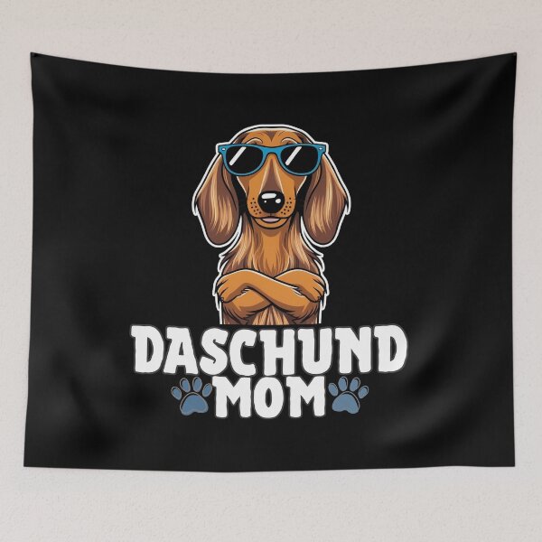Item preview, Dachshund Mom – Long on Love, Short on Legs designed and sold by GoodyPaws.