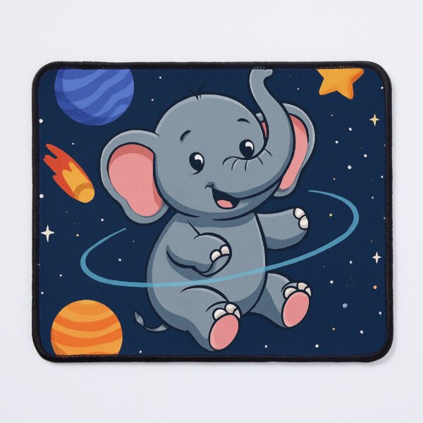 Item preview, Happy cute elephant  designed and sold by cu-animals-te.