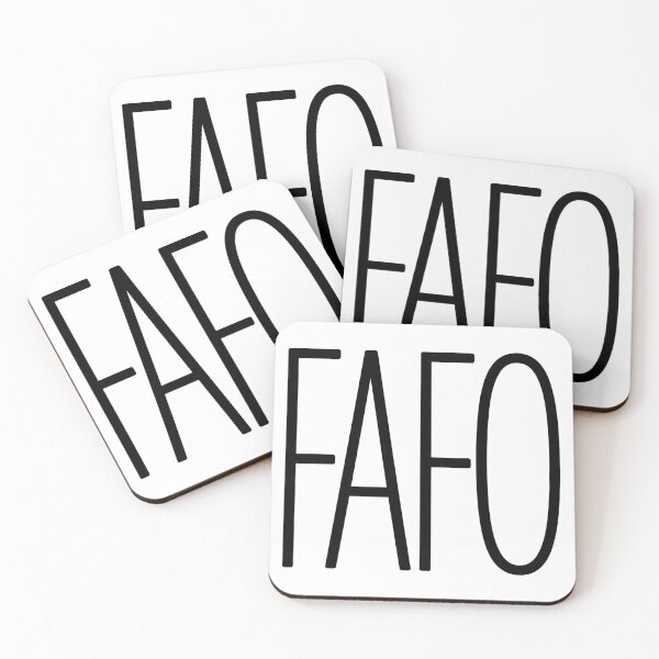 Item preview,  FAFO  designed and sold by Memes N Lore .