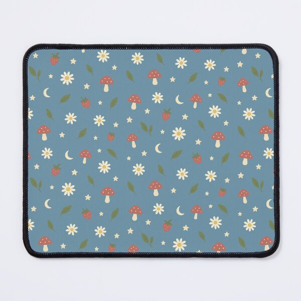 Item preview, Mushroom Moon Garden – Cottagecore Mushroom, Daisy & Celestial Elements designed and sold by viris ☆.