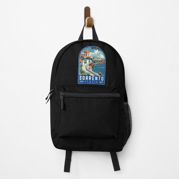 Item preview, Sorrento in Campania, Italy Vintage Travel Art Emblem designed and sold by MaateoDesign.