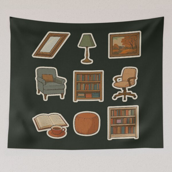 Item preview, Cozy Reading Nook Collection designed and sold by zzz888.