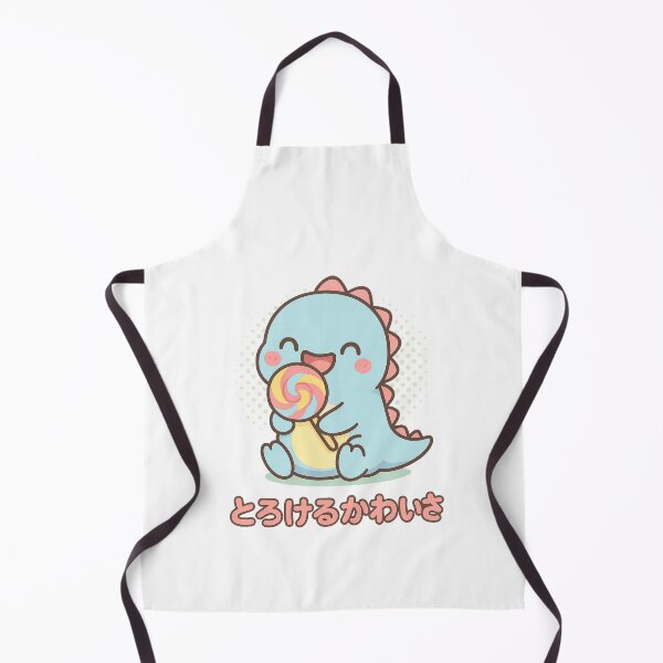Item preview, Kawaii Candy Dino – Japanese Cute Dinosaur Lollipop Design designed and sold by Oni Zuka.