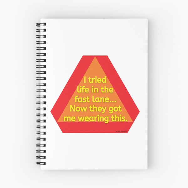 Item preview, I tried life in the fast lane now they have me wearing this designed and sold by giddygoldfinch.
