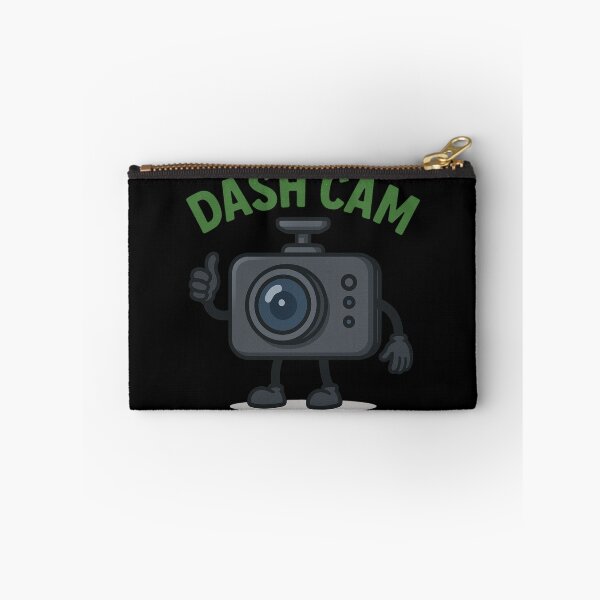 Item preview, Funny Dash Cam Character with Bold Green Text designed and sold by BogskyShop.