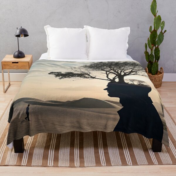 Item preview, Mind of Nature: Surreal Tree Silhouette in Desert designed and sold by Angellacelin.
