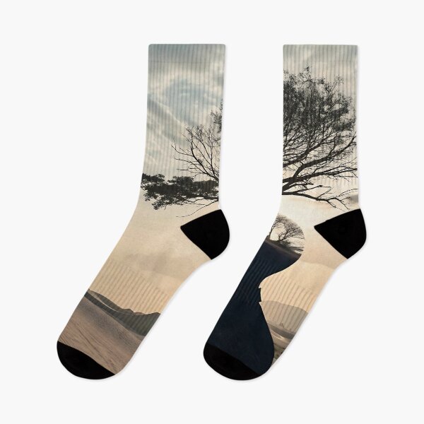 Item preview, Mind of Nature: Surreal Tree Silhouette in Desert designed and sold by Angellacelin.