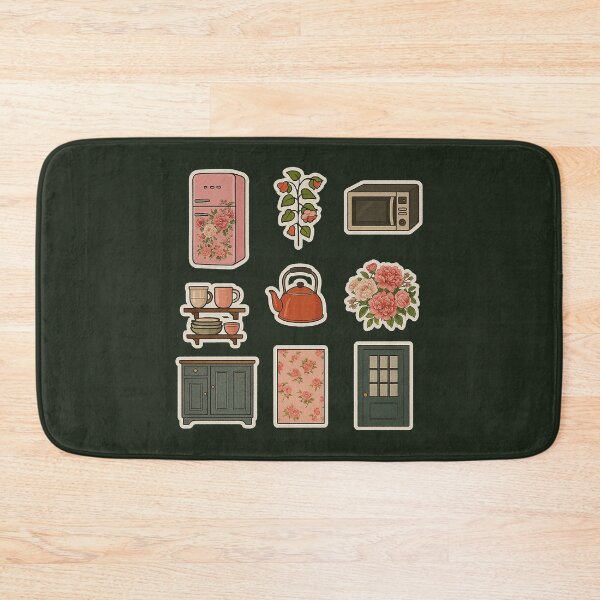 Item preview, Vintage Shabby Chic Kitchen Decor designed and sold by zzz888.