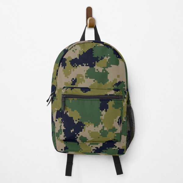 Item preview, Marine Woodland Pattern  Digital Camouflage designed and sold by 89BLACK.