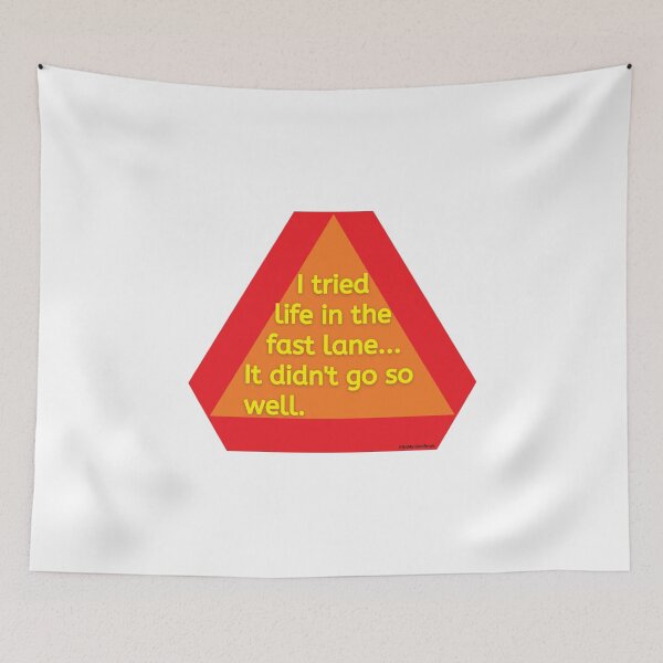 Item preview, I tried life in the fast lane It didn't go so well designed and sold by giddygoldfinch.