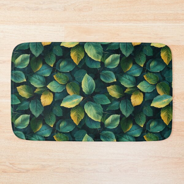Item preview, Varied Green Leaf Pattern designed and sold by NTGUILTY.