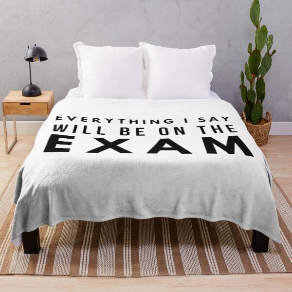 Item preview, Everything I Say Will Be On The Exam designed and sold by aelycollection.