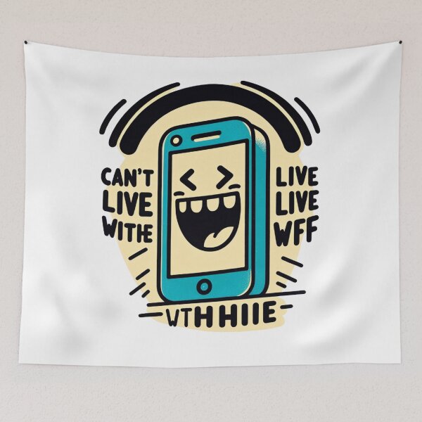 Item preview, _Can’t Live Without WiFi! designed and sold by  ViralVisionsCreating .