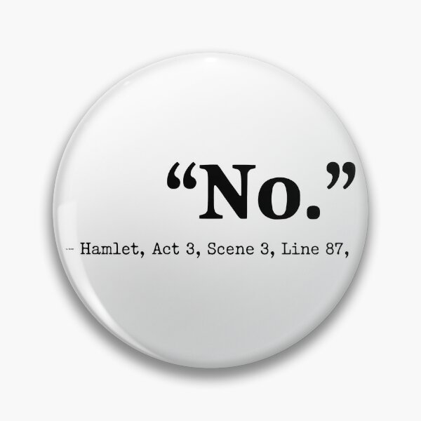 Item preview, To Quote Hamlet… designed and sold by Angry Swan Designs.