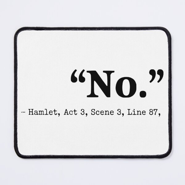 Item preview, To Quote Hamlet… designed and sold by Angry Swan Designs.