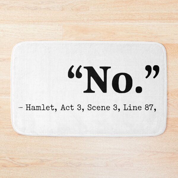 Item preview, To Quote Hamlet… designed and sold by Angry Swan Designs.