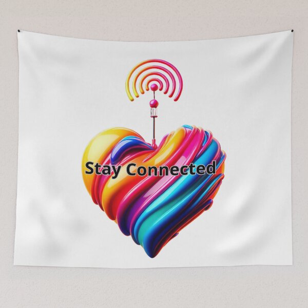 Item preview, Stay Connected designed and sold by  ViralVisionsCreating .