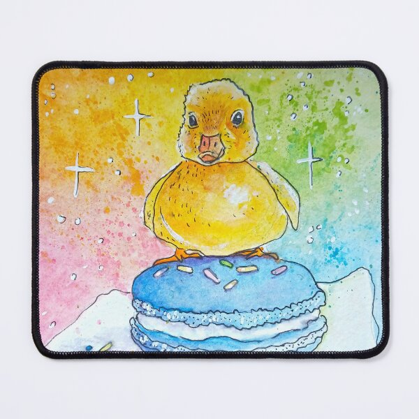 Item preview, Duck on a macaroon designed and sold by RLawrenceArt.