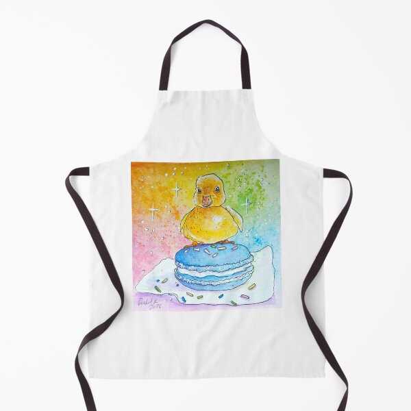 Item preview, Duck on a macaroon designed and sold by RLawrenceArt.